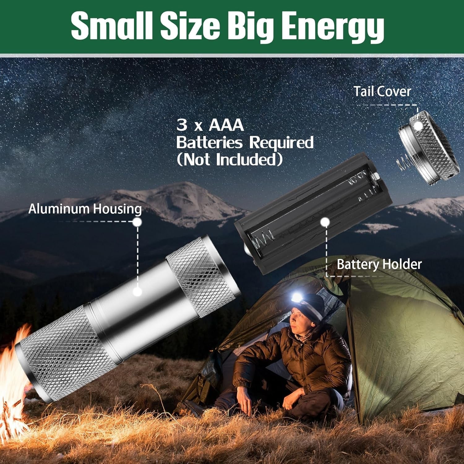 Portable Mini Torch – 9 LED Pocket Flashlight, 3 Battery Operated (Battery Not Included, Mix Color) Portable Mini Torch – 9 LED Pocket Flashlight, 3 Battery Operated (Battery Not Included, Mix Color)